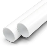 UPVC Pipes Nominal Pressure 16 Bar Outside Diameter 160 mm Thickness 9.5 mm White