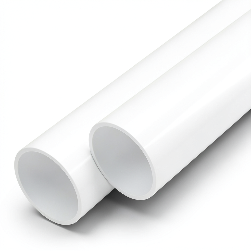 UPVC Pipes Nominal Pressure 16 Bar Outside Diameter 160 mm Thickness 9.5 mm White