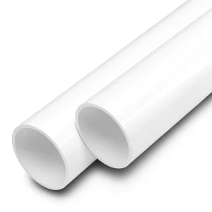 مواسير UPVC ضغط 16 بار قطر خارجي 180 مم سمك 10.7 مم لون أبيض