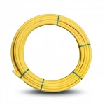 Almona HDPE Coil Pipe Nominal Pressure 8 Bar [PE 80] OD 90 mm Thickness 8.2 mm Color Yellow  