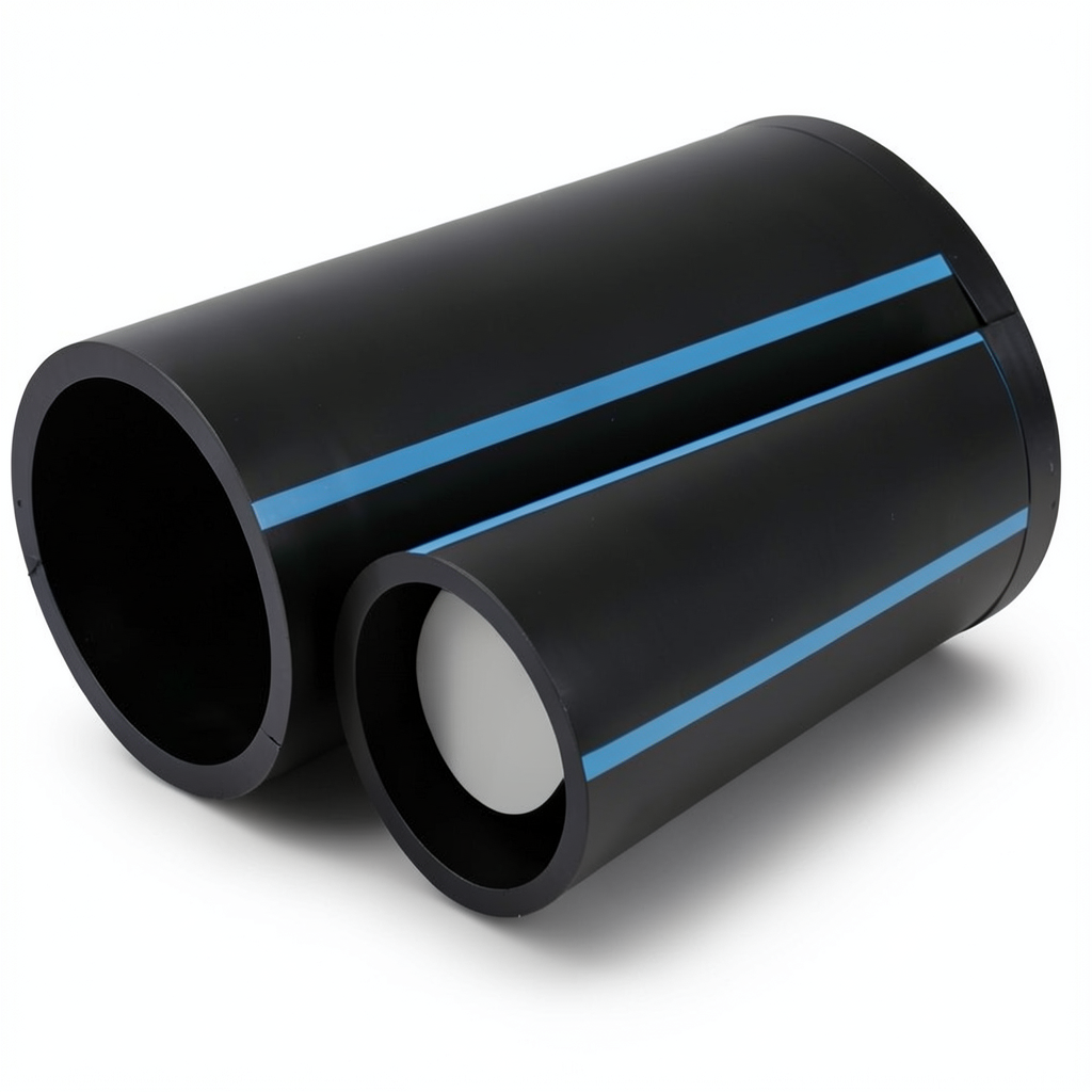 NPF HDPE Pipes Pressure 16 Bar Outside Diameter 40 mm Thickness 3 mm Black