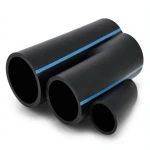 أنابيب HDPE الوطني ضغط 10 بار قطر خارجي 560 مم سمك 26.7 مم لون أسود