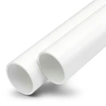 مواسير UPVC ضغط 16 بار قطر خارجي 250 مم سمك 14.8 مم لون أبيض