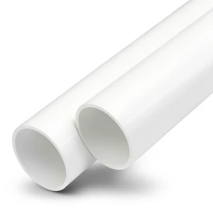 مواسير UPVC ضغط 16 بار قطر خارجي 250 مم سمك 14.8 مم لون أبيض