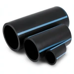 مواسير HDPE الوطني ضغط 16 بار قطر 75 مم سمك 5.6 مم لون أسود