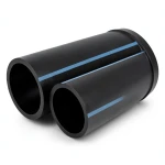 مواسير HDPE الوطني ضغط 16 بار قطر 20 مم سمك 1.5 مم لون أسود