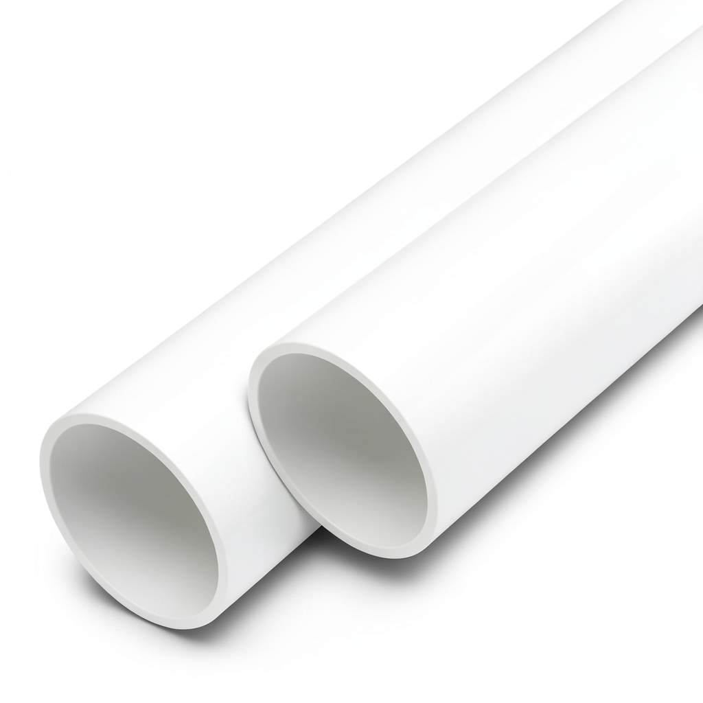 مواسير UPVC ضغط 16 بار قطر خارجي 355 مم سمك 21.1 مم لون أبيض