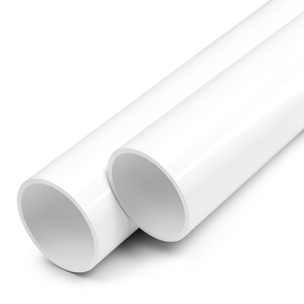 مواسير UPVC ضغط اسمي 16 بار قطر خارجي 400 مم سمك 23.7 مم لون أبيض