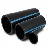 أنابيب HDPE الوطني ضغط 16 بار قطر 63 مم سمك 4.7 مم لون أسود