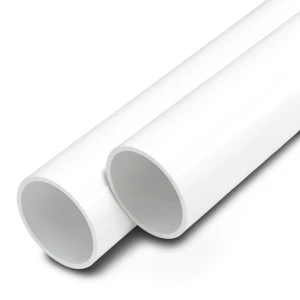 مواسير UPVC ضغط اسمي 16 بار قطر خارجي 40 مم سمك 3 مم لون أبيض