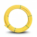 Almona HDPE Plastic Coil Pipe Working Pressure  8 Bar [PE 80] Outer Diameter 125 mm Thickness 11.4 mm Color Yellow  