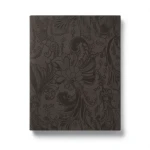 Italian Patterned Wallpaper 10m x 0.73m Dark Brown, Model 56821