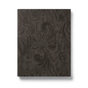 Italian Patterned Wallpaper 10m x 0.73m Dark Brown, Model 56821