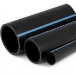 أنابيب HDPE الوطني ضغط 10 بار قطر خارجي 500 مم سمك 23.9 مم لون أسود