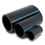 أنابيب HDPE الوطني ضغط 10 بار قطر خارجي 630 مم سمك 30 مم لون أسود