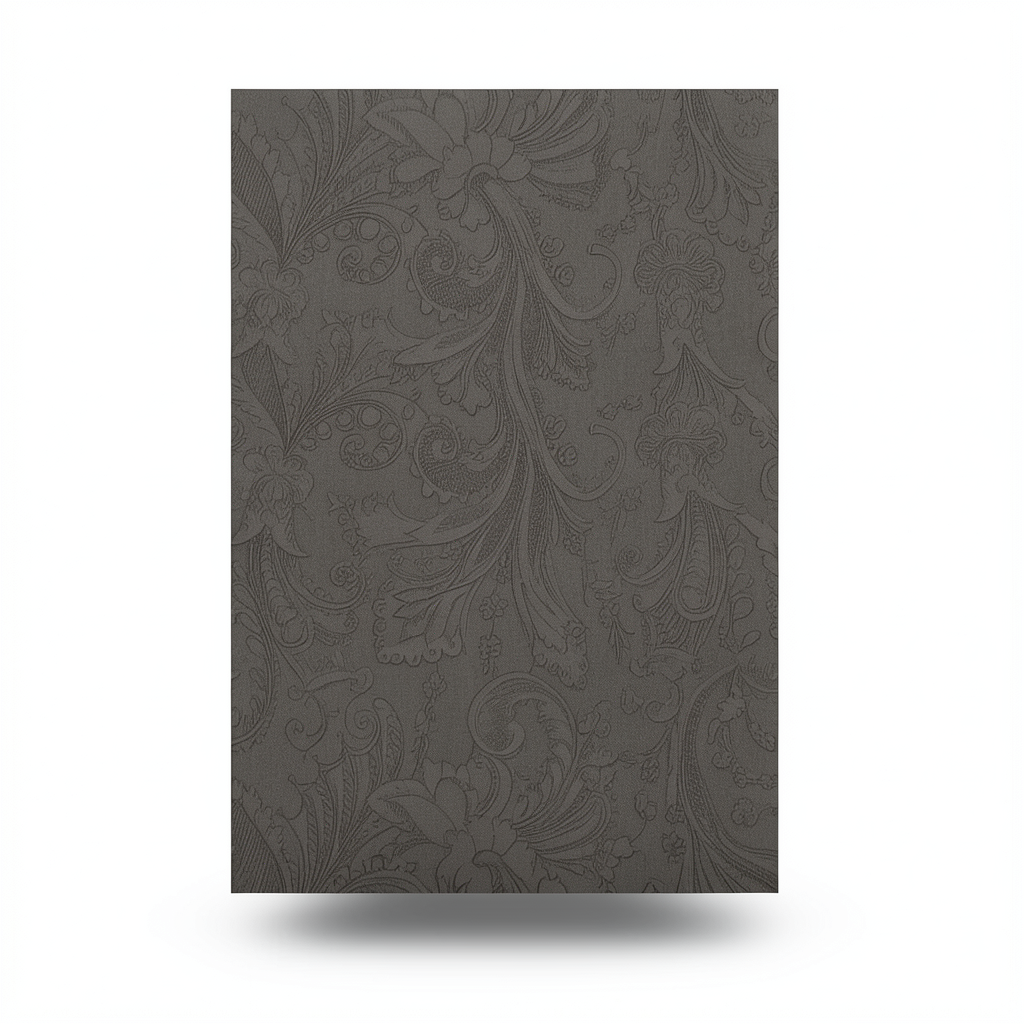 Patterned Wallpaper 10m x 0.73m Dark Beige, Model 56819