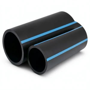 مواسير HDPE الوطني لشبكات المياه ضغط 16 بار قطر خارجي 32 مم سمك 2.4 مم أسود