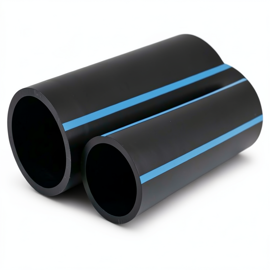 NPF HDPE Pipes High Pressure 16 Bar 32 mm OD 2.4 mm Thickness Black