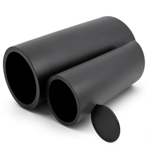 مواسير HDPE الوطني لشبكات المياه ضغط 16 بار قطر خارجي 50 مم سمك 3.7 مم أسود