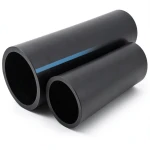 أنابيب HDPE الوطني ضغط 16 بار قطر 63 مم سمك 4.7 مم لون أسود