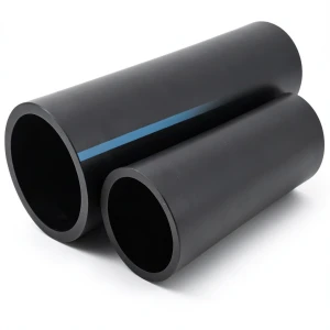 NPF HDPE Pipes Pressure 16 Bar Diameter 63 mm Thickness 4.7 mm Black