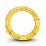 لفة أنابيب HDPE ضغط  4.8 بار [PE 80] قطر خارجي 63 مم سماكة 3.6 مم لون أصفر | مصنع المنى