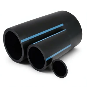 NPF HDPE Pipes Pressure 16 Bar Outside Diameter 110 mm Thickness 8.2 mm Black