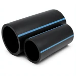 أنابيب HDPE NPF ضغط 16 بار قطر 160 مم سمك 11.9 مم لون أسود