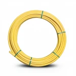 لفة أنابيب HDPE ضغط  4.8 بار [PE 80] قطر خارجي 90 مم سماكة 5.2 مم لون أصفر | مصنع المنى