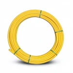 HDPE Plastic Coil Pipe  PN 4.8 Bar [PE 80] Outside Diameter 110 mm Thickness 6.3 mm Color Yellow | Almona Factory