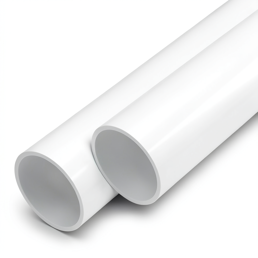UPVC Pipes Nominal Pressure 16 Bar Outside Diameter 90 mm Thickness 6.7 mm White