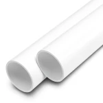 مواسير UPVC ضغط اسمي 8.6 بار مقاس 3 إنش سمك 2.7 مم لون أبيض