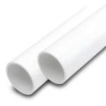 مواسير UPVC مقاس 4 إنش سمك 3.5 مم ضغط اسمي 8.6 بار لون أبيض