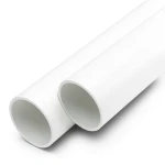 مواسير UPVC ضغط اسمي 8.6 بار مقاس 6 إنش سمك 5.2 مم لون أبيض