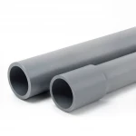 مواسير UPVC لانظمة الصرف الصحي الوطني  ضغط 20 بار  قطر خارجي 280 مم سمك 20.6 مم لون رمادي
