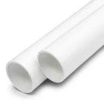 مواسير UPVC ضغط اسمي 8.6 بار مقاس 2 إنش سمك 1.9 مم لون أبيض