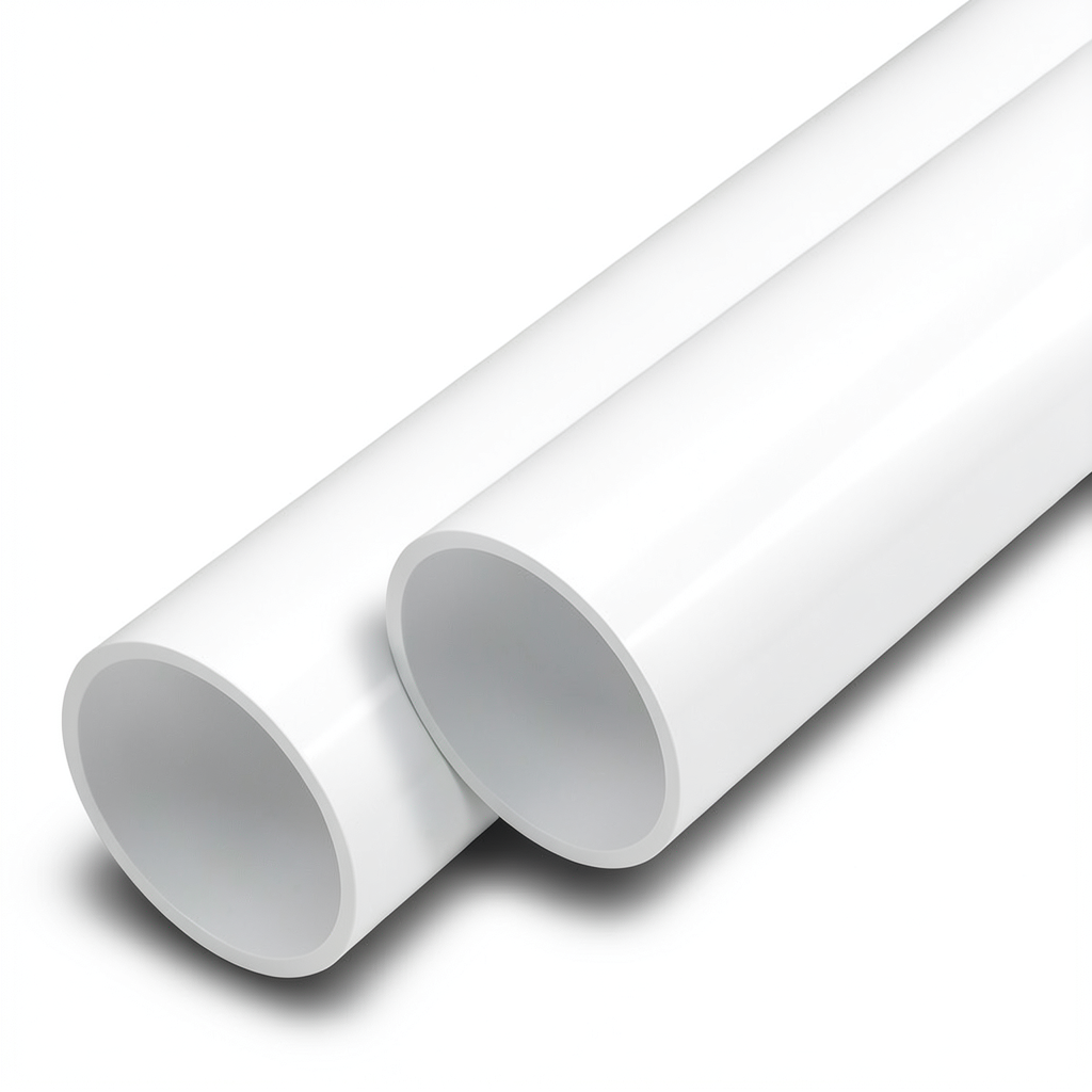 UPVC Pipes Nominal Pressure 8.6 Bar Size 3 inch Thickness 2.7 mm White