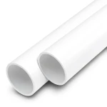 مواسير UPVC مقاس 4 إنش سمك 3.5 مم ضغط اسمي 8.6 بار لون أبيض