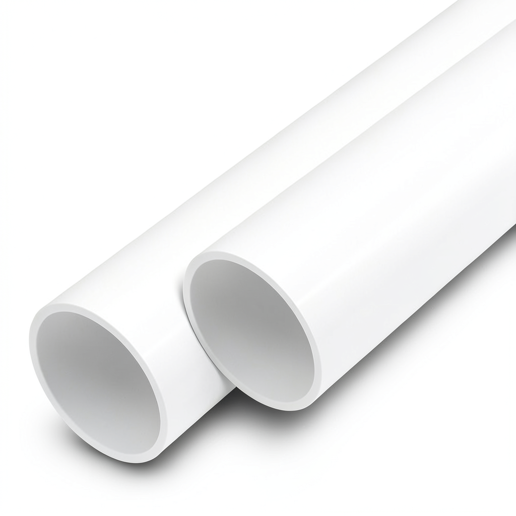 UPVC Pipes 4 Inch Thickness 3.5 mm Nominal Pressure 8.6 Bar White