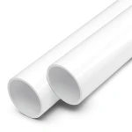 أنابيب UPVC ضغط اسمي 11 بار مقاس 2 إنش سمك 2.3 مم لون أبيض