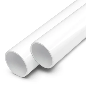 أنابيب UPVC ضغط اسمي 11 بار مقاس 2 إنش سمك 2.3 مم لون أبيض