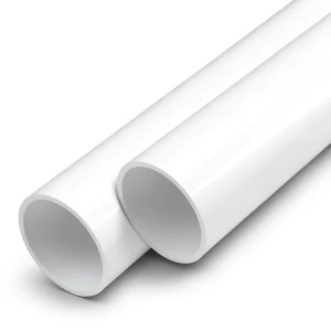 أنابيب UPVC ضغط اسمي 11 بار مقاس 3 إنش سمك 3.4 مم لون أبيض