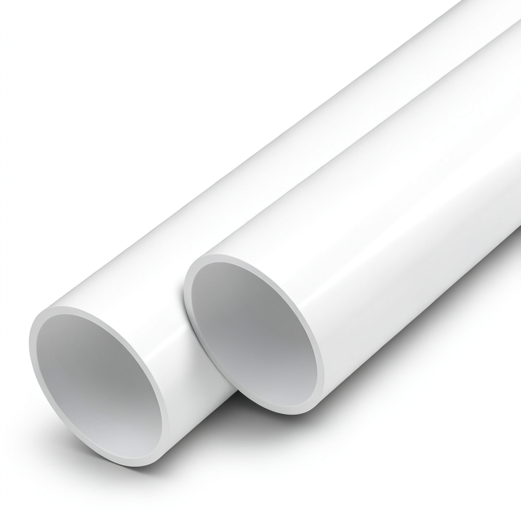 UPVC Pipes Nominal Pressure 11 Bar Size 3 Inch Thickness 3.4 mm White