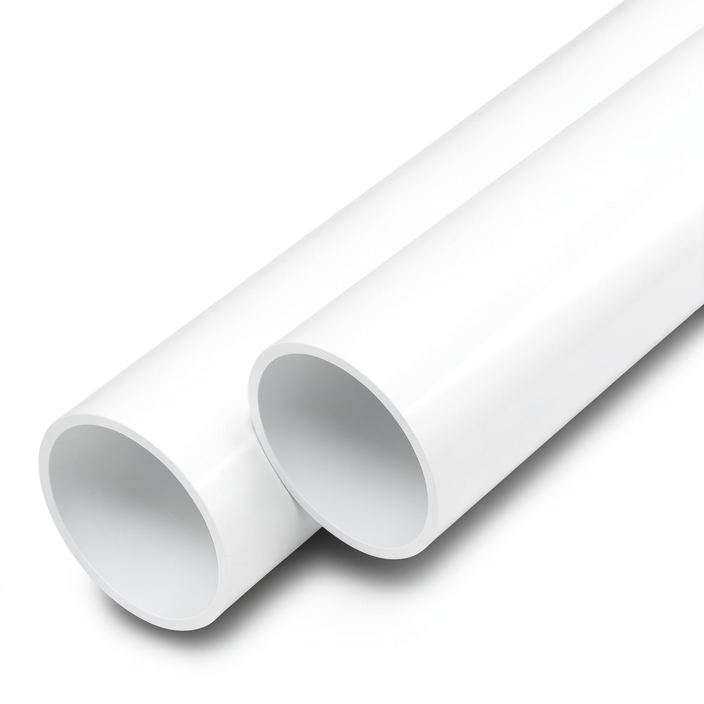 UPVC Pipes Nominal Pressure 11 Bar Size 1 Inch Thickness 1.5 mm White