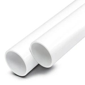 أنابيب UPVC ضغط اسمي 11 بار مقاس 6 إنش سمك 6.5 مم لون أبيض