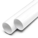 أنابيب UPVC ضغط اسمي 11 بار مقاس 8 إنش سمك 8.4 مم لون أبيض