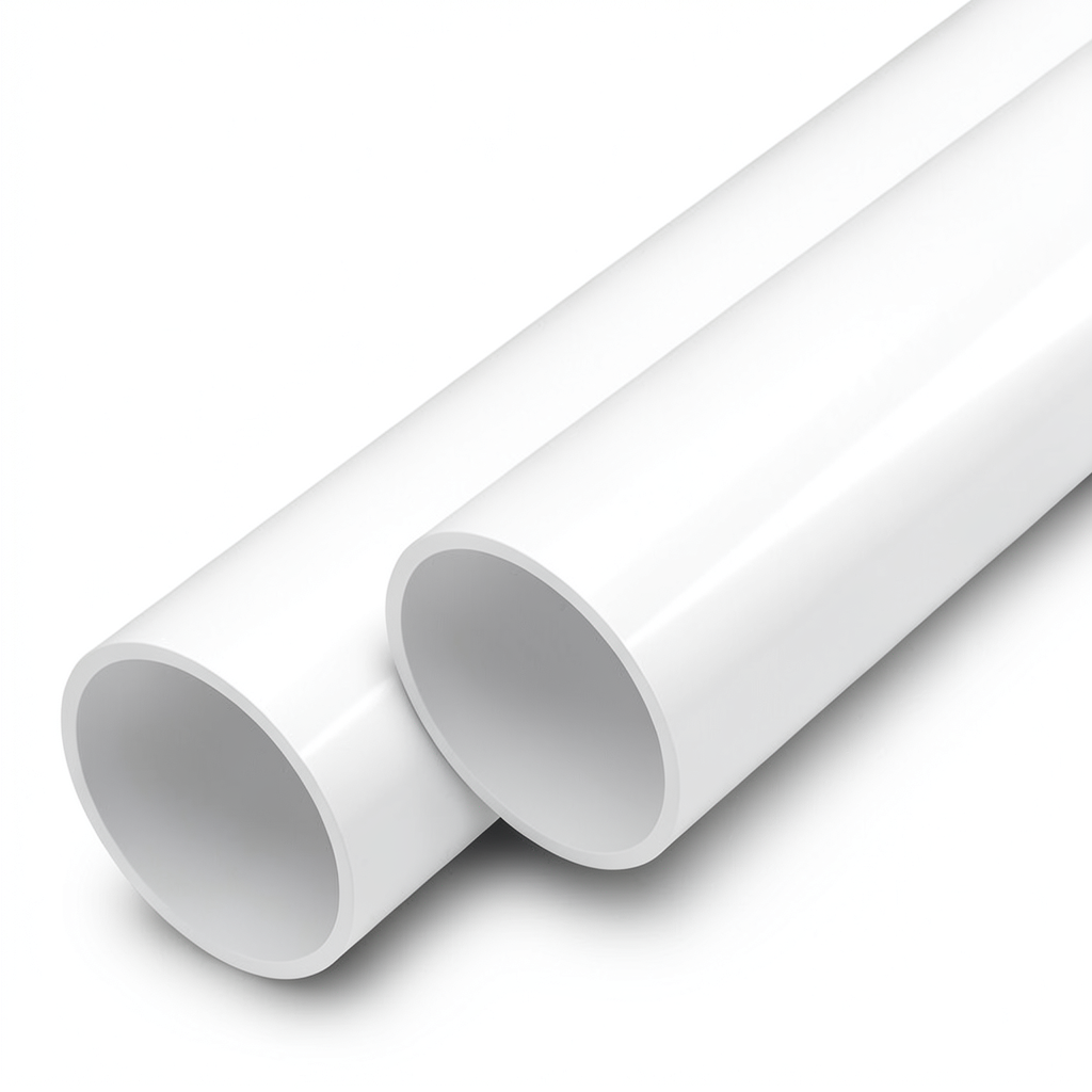 UPVC Pipes Nominal Pressure 11 Bar Size 2 Inch Thickness 2.3 mm White