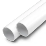 مواسير UPVC ضغط اسمي 13.8 بار مقاس 1 إنش سمك 1.6 مم لون أبيض