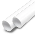 أنابيب UPVC ضغط اسمي 11 بار مقاس 6 إنش سمك 6.5 مم لون أبيض