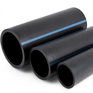 مواسير HDPE الوطني ضغط 16 بار قطر خارجي 250 مم سمك 18.6 مم لون أسود